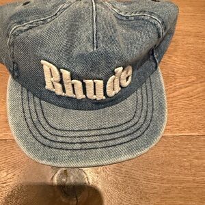 Rhude ( nwt ) authentic Denim Cap